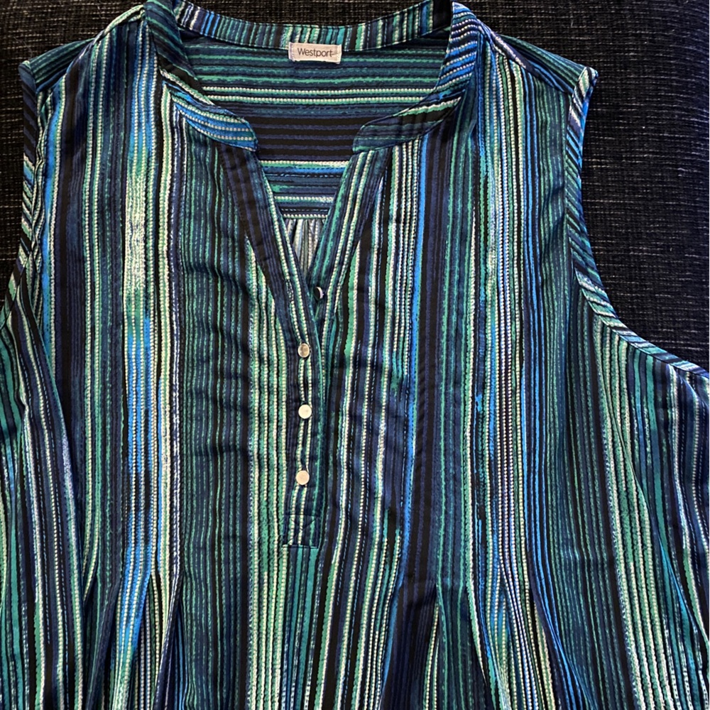 Westport Dress Barn Blouse Dress Top Size 3X